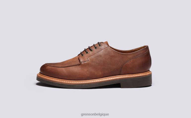 Hommes Grenson café Mac chaussures derby HL6R8164