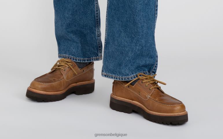 Hommes Grenson naturel dempsey chaussures derby HL6R8151