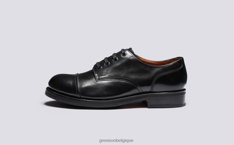 Hommes Grenson noir Keith chaussures derby HL6R8163