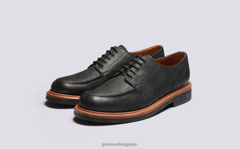 Hommes Grenson noir Mac chaussures derby HL6R8165