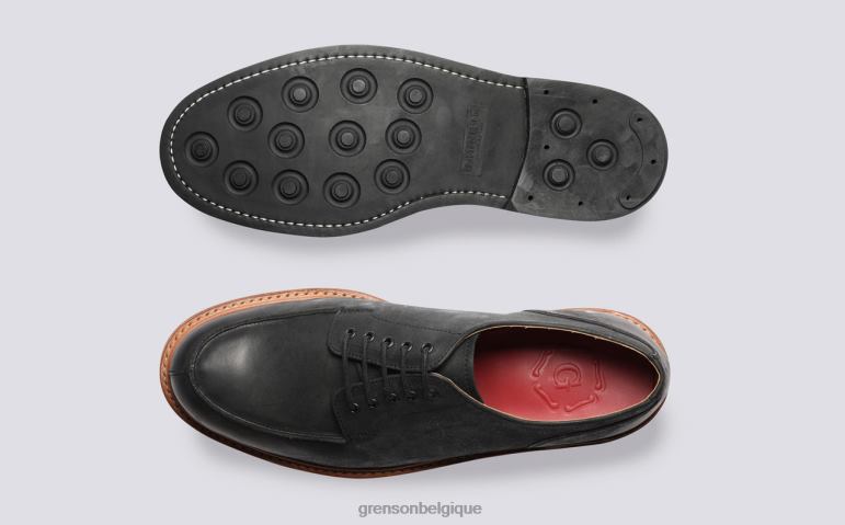 Hommes Grenson noir Mac chaussures derby HL6R8165