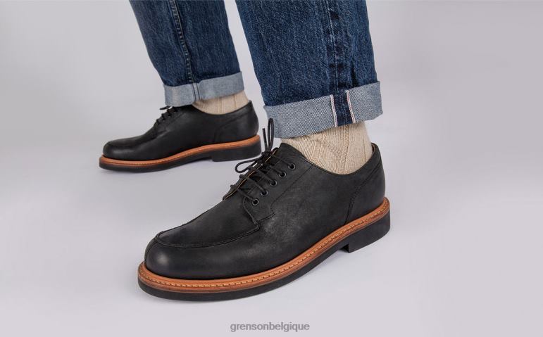 Hommes Grenson noir Mac chaussures derby HL6R8165