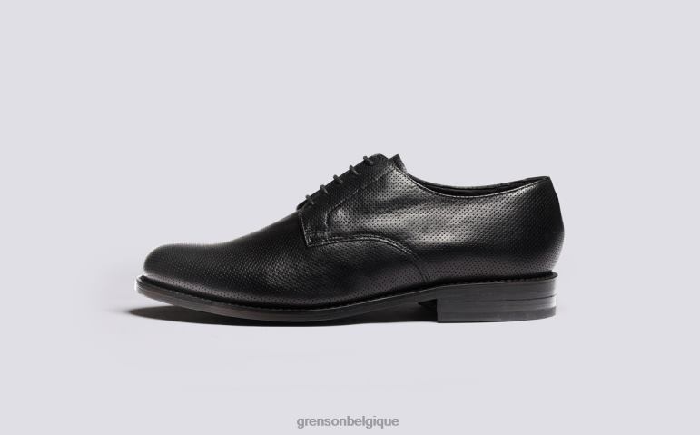 Hommes Grenson noir sec chaussures derby HL6R8146