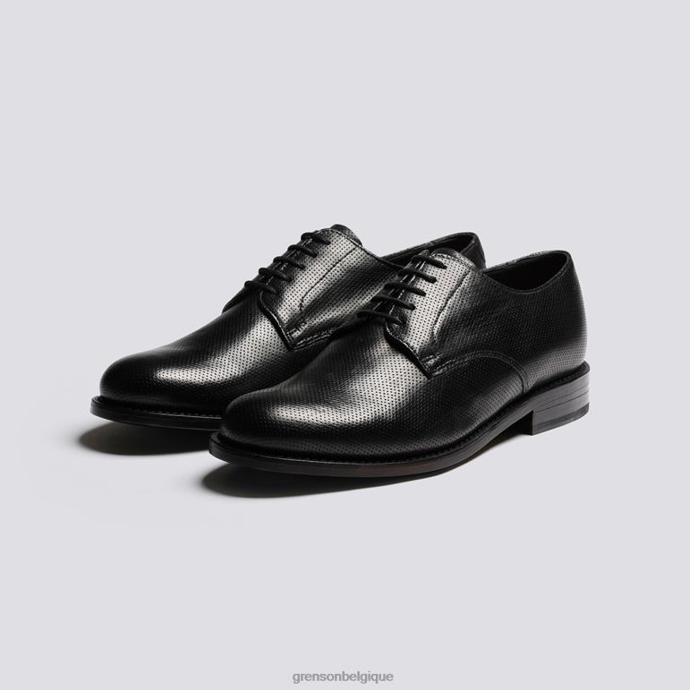 Hommes Grenson noir sec chaussures derby HL6R8146