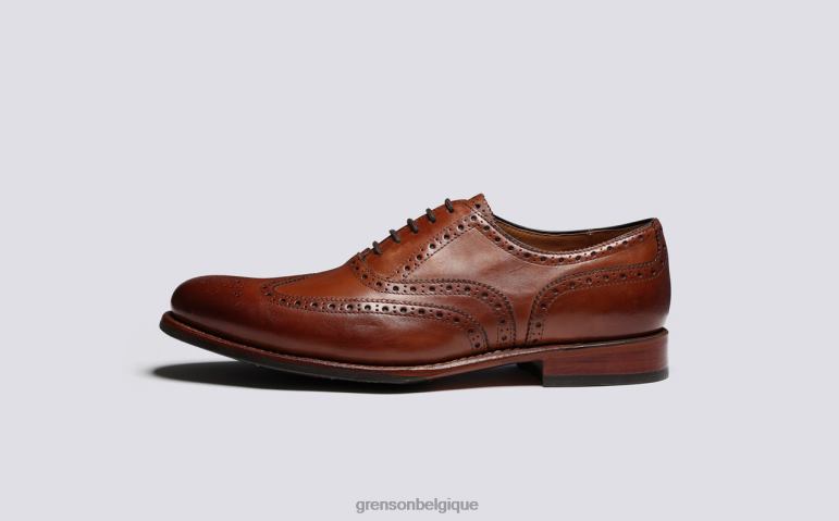 Hommes Grenson bronzer Dylan chaussures formelles HL6R8104