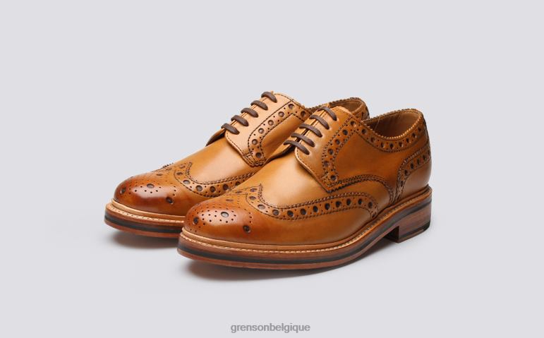 Hommes Grenson bronzer archie chaussures formelles HL6R867