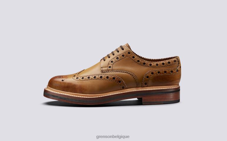 Hommes Grenson bronzer archie chaussures formelles HL6R867