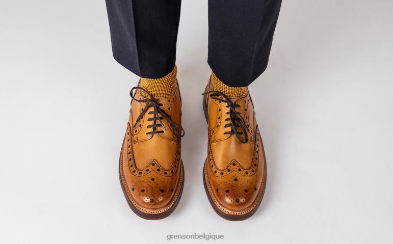 Hommes Grenson bronzer archie chaussures formelles HL6R867