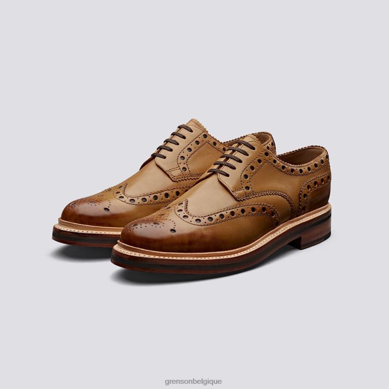 Hommes Grenson bronzer archie chaussures formelles HL6R867