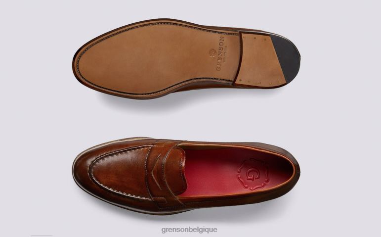 Hommes Grenson bronzer lloyd chaussures formelles HL6R887