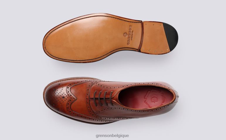 Hommes Grenson bronzer luther chaussures formelles HL6R890