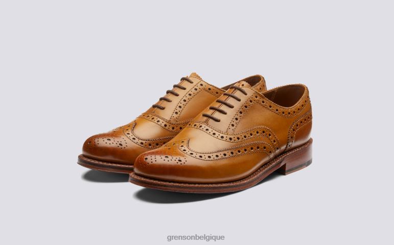 Hommes Grenson bronzer stanley chaussures formelles HL6R899