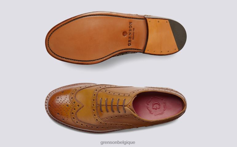 Hommes Grenson bronzer stanley chaussures formelles HL6R899