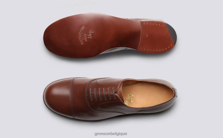 Hommes Grenson brun chaussure 2 chaussures formelles HL6R893