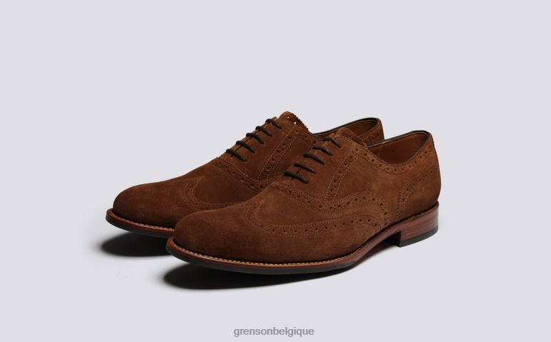 Hommes Grenson caramel au beurre Dylan chaussures formelles HL6R8103