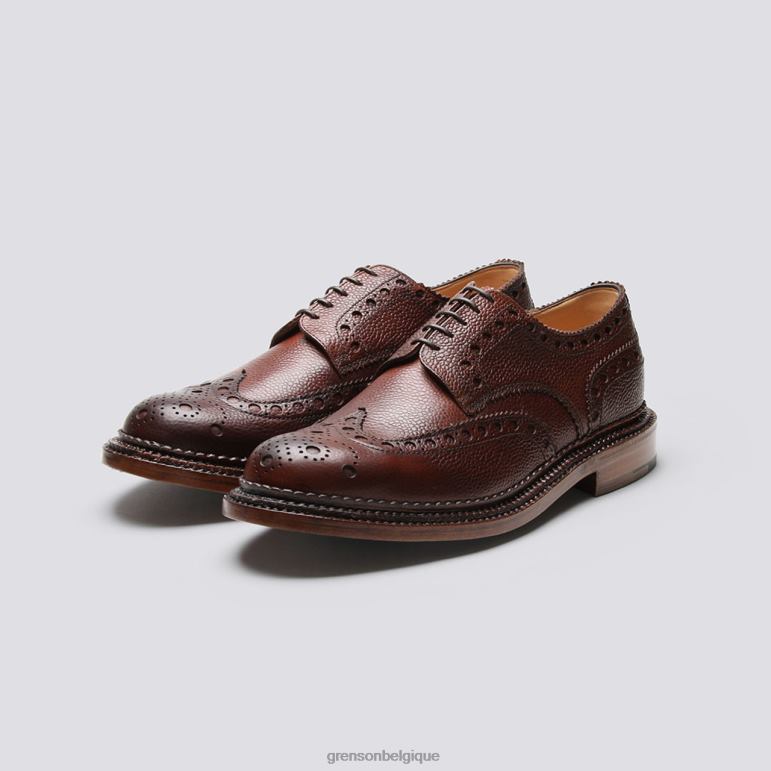 Hommes Grenson marron foncé archie chaussures formelles HL6R868