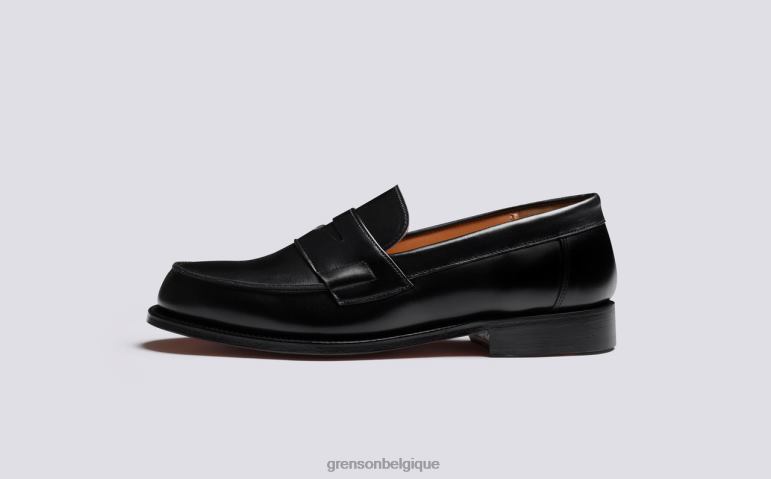 Hommes Grenson noir Epsom chaussures formelles HL6R881