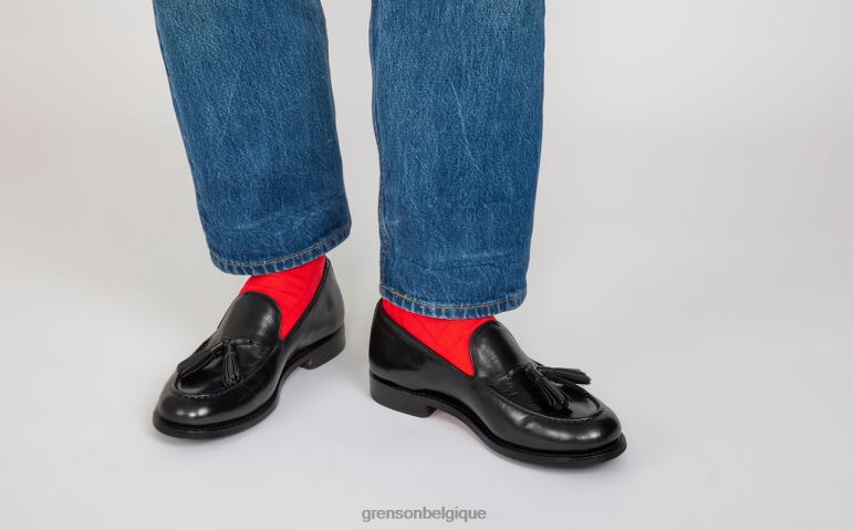 Hommes Grenson noir Merlin chaussures formelles HL6R891