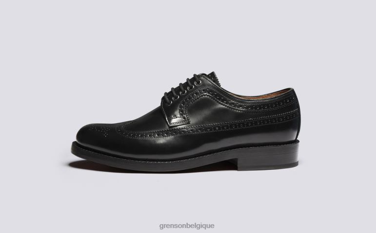 Hommes Grenson noir Sid chaussures formelles HL6R8102
