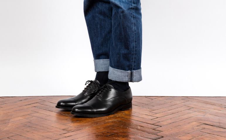 Hommes Grenson noir bert chaussures formelles HL6R871