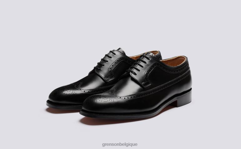 Hommes Grenson noir cantorbéry chaussures formelles HL6R876