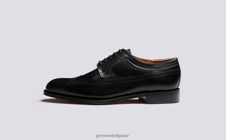 Hommes Grenson noir cantorbéry chaussures formelles HL6R876