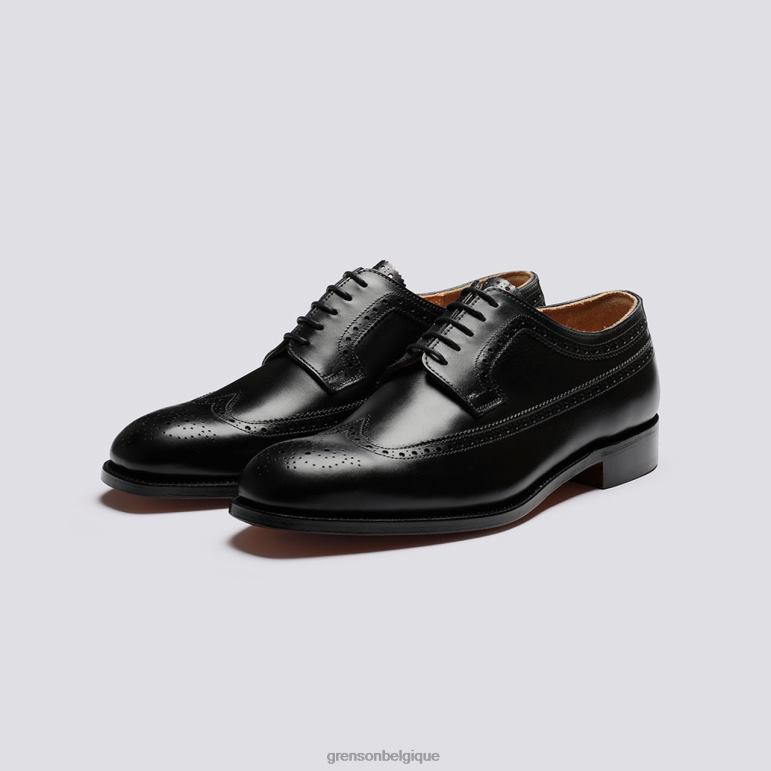 Hommes Grenson noir cantorbéry chaussures formelles HL6R876