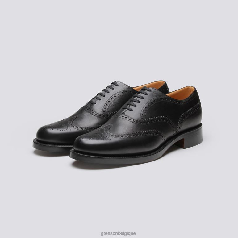 Hommes Grenson noir chaussure 4 chaussures formelles HL6R896