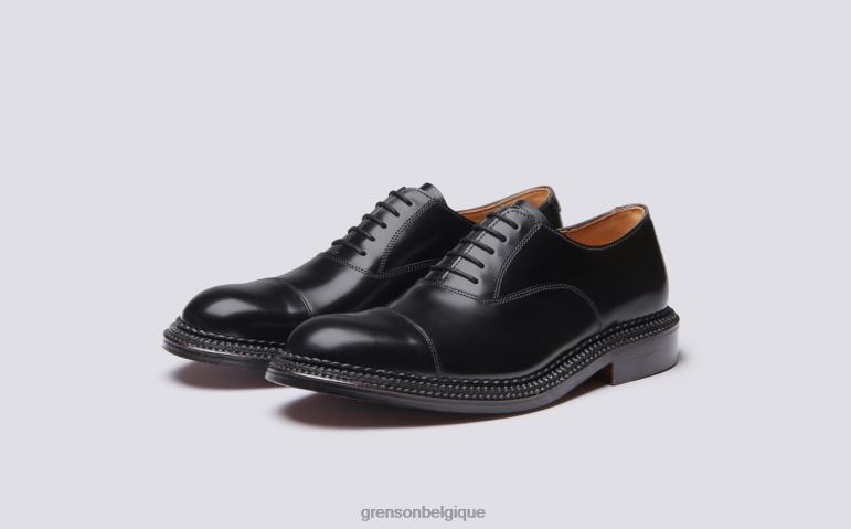 Hommes Grenson noir gresham chaussures formelles HL6R883