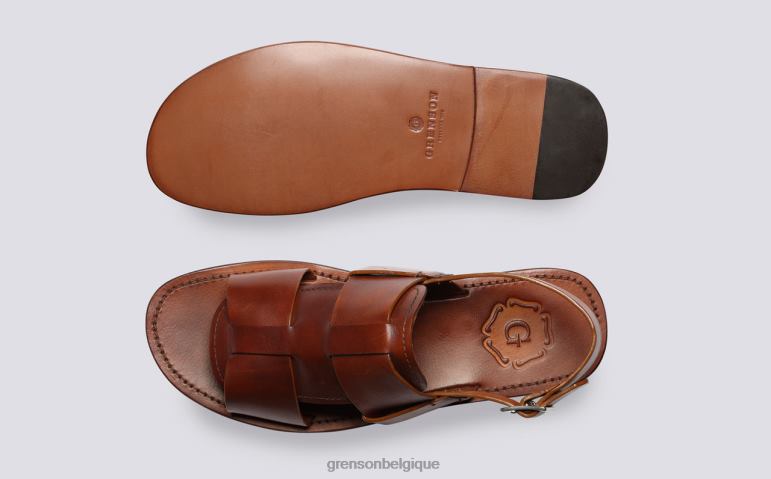 Hommes Grenson bronzer Wiley 3 des sandales HL6R8227