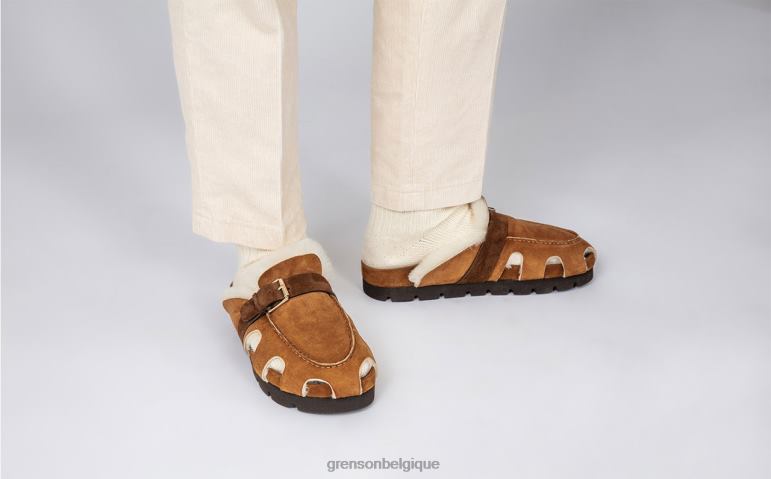 Hommes Grenson brun vallée des sandales HL6R8211