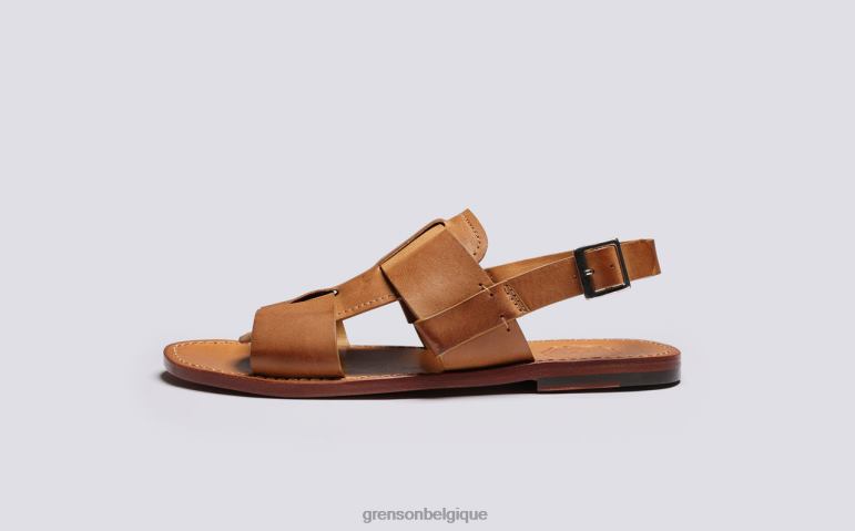 Hommes Grenson gingembre bruni Wiley 3 des sandales HL6R8226