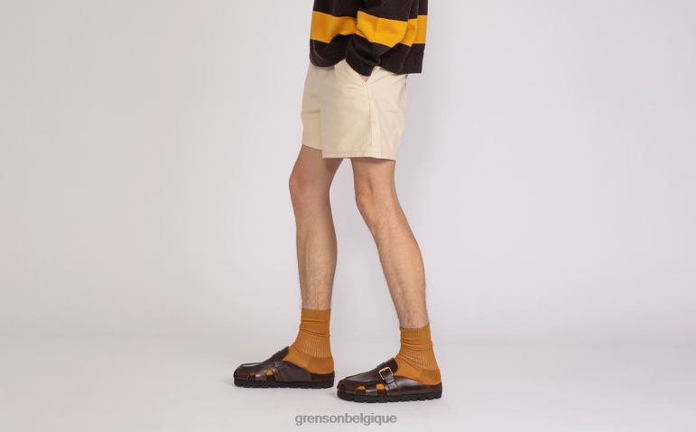 Hommes Grenson marron foncé vallée des sandales HL6R8213