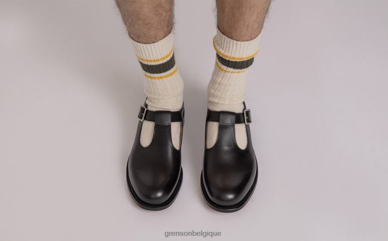 Hommes Grenson noir Marylebone des sandales HL6R8230