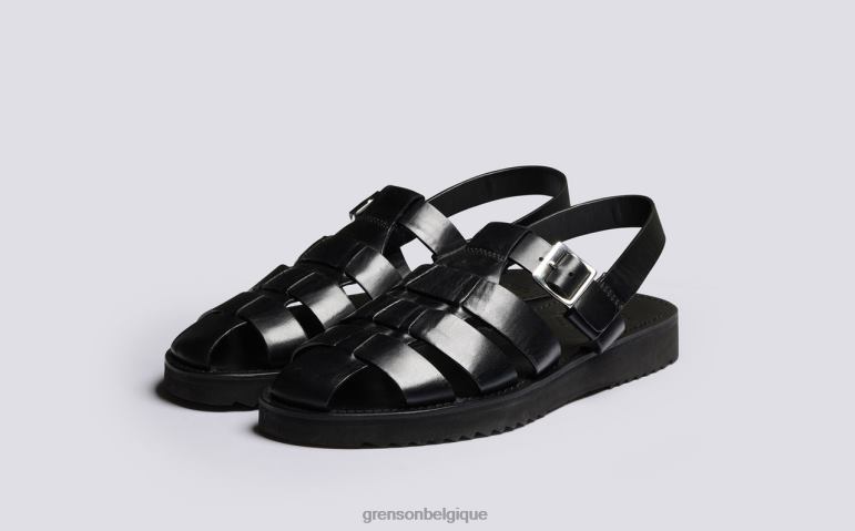 Hommes Grenson noir Quincy des sandales HL6R8225