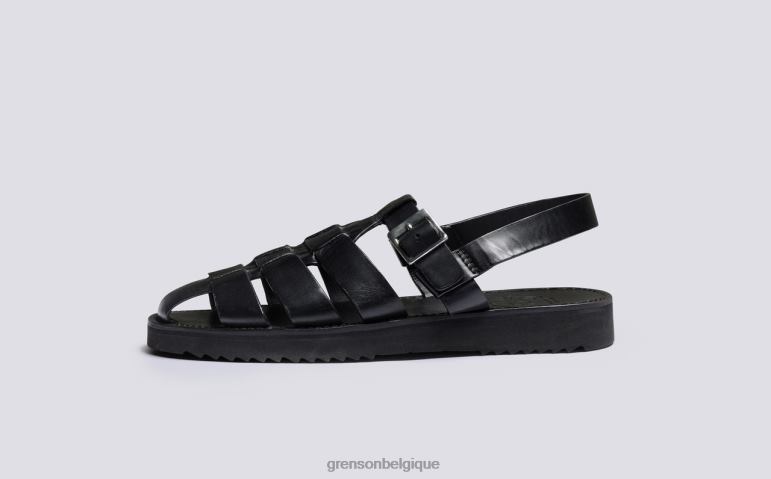 Hommes Grenson noir Quincy des sandales HL6R8225