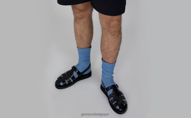 Hommes Grenson noir Quincy des sandales HL6R8225