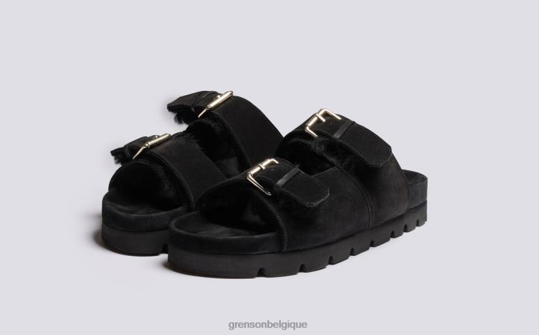 Hommes Grenson noir florin des sandales HL6R8217