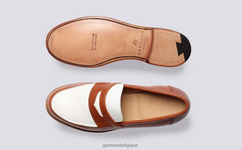 Hommes Grenson Cognac Epsom flâneurs HL6R8127