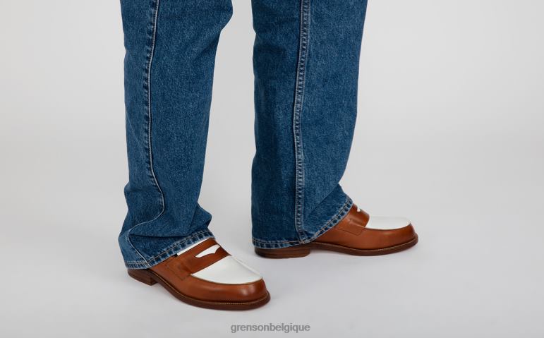 Hommes Grenson Cognac Epsom flâneurs HL6R8127