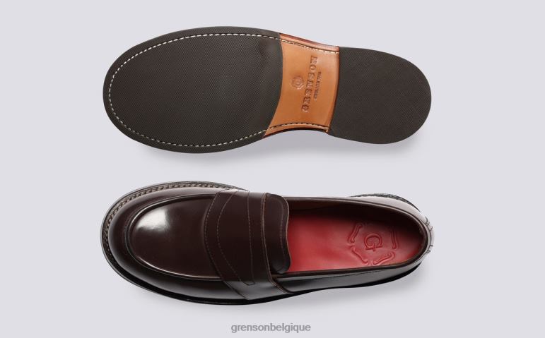 Hommes Grenson brun ernie flâneurs HL6R8143