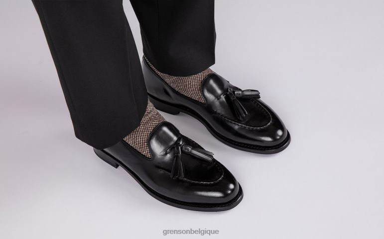Hommes Grenson noir Merle flâneurs HL6R8141