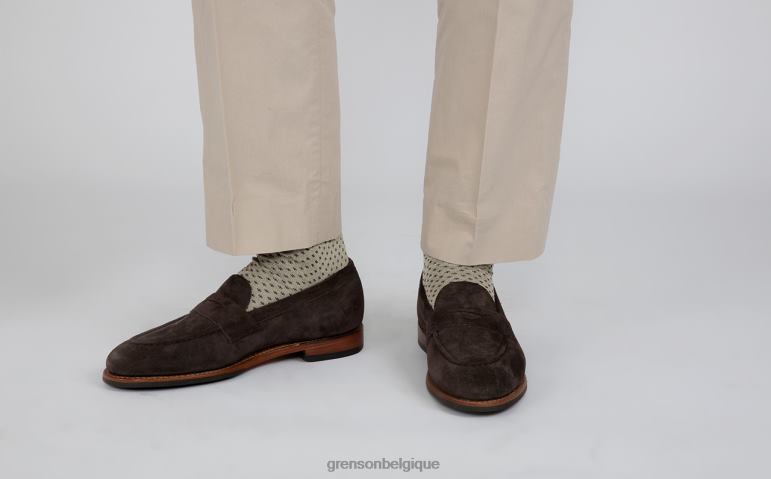 Hommes Grenson tourbe lloyd flâneurs HL6R8131