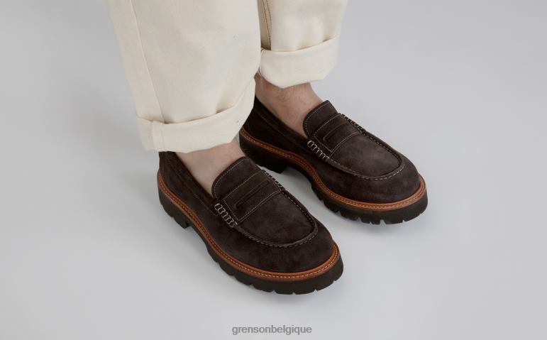 Hommes Grenson tourbe valet flâneurs HL6R8138